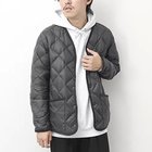 【ノーリーズ グッドマン/NOLLEY'S goodman / MEN】の【TAION/タイオン】別注PIPING V NECK DOWN CARDIGAN チャコールグレー|ID: prp329100004185868 ipo3291000000028996892