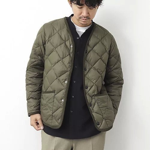 【ノーリーズ グッドマン/NOLLEY'S goodman / MEN】の【TAION/タイオン】別注PIPING V NECK DOWN CARDIGAN インテリア・キッズ・メンズ・レディースファッション・服の通販 founy(ファニー) 　ファッション　Fashion　メンズファッション　MEN　インナー　Inner　洗える　Washable　カーディガン　Cardigan　ジャケット　Jacket　ダウン　Down　パッチ　Patch　パーカー　Hoodie　フロント　Front　ポケット　Pocket　別注　Special Order　オリーブ|ID: prp329100004185868 ipo3291000000028996894