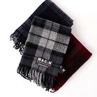 【ノーリーズ グッドマン/NOLLEY'S goodman / MEN】の【MAC.N/マックエヌ】Lambswool Scarf Check 30 グレー系1|ID: prp329100004185873 ipo3291000000028996913