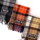 【ノーリーズ グッドマン/NOLLEY'S goodman / MEN】の【MAC.N/マックエヌ】Lambswool Scarf Check 30 オレンジ系1|ID: prp329100004185873 ipo3291000000028996918