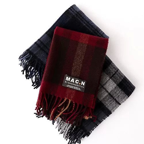 【ノーリーズ グッドマン/NOLLEY'S goodman / MEN】の【MAC.N/マックエヌ】Lambswool Scarf Check 30 インテリア・キッズ・メンズ・レディースファッション・服の通販 founy(ファニー) 　ファッション　Fashion　メンズファッション　MEN　ギフト プレゼント　Gift Present　クラシック　Classic　コンパクト　Compact　マフラー　Scarf　エレガント 上品　Elegant　レッド系1|ID: prp329100004185873 ipo3291000000028996922