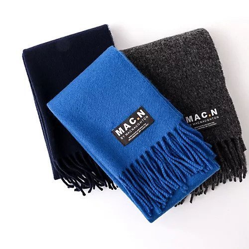 【ノーリーズ グッドマン/NOLLEY'S goodman / MEN】の【MAC.N/マックエヌ】Lambswool Scarf Plain 30 インテリア・キッズ・メンズ・レディースファッション・服の通販 founy(ファニー) 　ファッション　Fashion　メンズファッション　MEN　ギフト プレゼント　Gift Present　クラシック　Classic　コンパクト　Compact　マフラー　Scarf　エレガント 上品　Elegant　ライトブルー|ID: prp329100004185875 ipo3291000000028996935