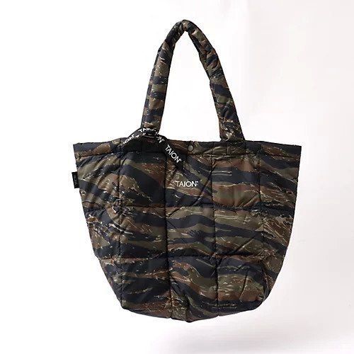 【ノーリーズ グッドマン/NOLLEY'S goodman / MEN】の【TAION/タイオン】BASIC LUNCH DOWN TOTE BAG M インテリア・キッズ・メンズ・レディースファッション・服の通販 founy(ファニー) 　ファッション　Fashion　メンズファッション　MEN　バッグ　Bag/Men　トートバッグ　Tote Bags　キルティング　Quilting　コーティング　Coating　軽量　Lightweight　シンプル　Simple　タフタ　Taffeta　ダウン　Down　定番　Standard　プリント　Print　ブラウン系その他|ID: prp329100004185903 ipo3291000000028997054