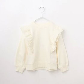 【ザ ショップ ティーケー/THE SHOP TK / KIDS】の【110-150】チュールフリルプルオーバー 人気、トレンドファッション・服の通販 founy(ファニー) ファッション Fashion キッズファッション KIDS トップス・カットソー Tops/Tees/Kids おすすめ Recommend チュール Tulle トレンド Trend フレア Flare |ID:prp329100004185911