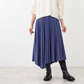 【リフレクト/Reflect】の【R‐QUALITY】アシメトリープリーツスカート 人気、トレンドファッション・服の通販 founy(ファニー) ファッション Fashion レディースファッション WOMEN スカート Skirt プリーツスカート Pleated Skirts アシンメトリー Asymmetry ジャージ Jersey ストレッチ Stretch スマート Smart トレンド Trend プリーツ Pleats ポケット Pocket |ID:prp329100004188711