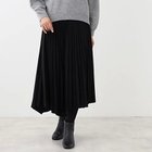 【リフレクト/Reflect】の【R‐QUALITY】アシメトリープリーツスカート 人気、トレンドファッション・服の通販 founy(ファニー) ファッション Fashion レディースファッション WOMEN スカート Skirt プリーツスカート Pleated Skirts アシンメトリー Asymmetry ジャージ Jersey ストレッチ Stretch スマート Smart トレンド Trend プリーツ Pleats ポケット Pocket thumbnail ブラック|ID: prp329100004188711 ipo3291000000029019753