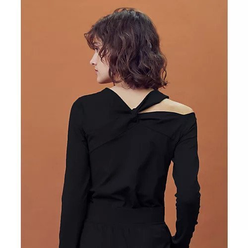 【ジュリエ/Julier】のエコシーベア天stアシメロングスリーブプルオーバー 人気、トレンドファッション・服の通販 founy(ファニー) 　ファッション　Fashion　レディースファッション　Ladies' Fashion Online　トップス・カットソー　Tops/Tshirt　プルオーバー　Pullover　ストレッチ　Stretch　長袖　Long Sleeve　プリント　Print　other-2|ID: prp329100004188794 ipo3291000000032638270