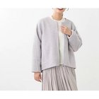 【リフレクト/Reflect】のカーヴィーシルエットブルゾン 人気、トレンドファッション・服の通販 founy(ファニー) ファッション Fashion レディースファッション WOMEN アウター Coat Outerwear ブルゾン Blouson/Jackets イタリア Italy エアリー Airy ジャケット Jacket スマート Smart スリーブ Sleeve フロント Front ブルゾン Blouson ポケット Pocket リラックス Relax thumbnail ライトグレー|ID: prp329100004188801 ipo3291000000029020132