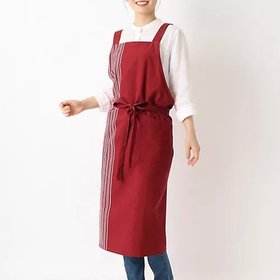 【トゥーワントゥーキッチンストア/212 KITCHEN STORE / GOODS】のソリッドドビー エプロン RD 人気、トレンドファッション・服の通販 founy(ファニー) シンプル Simple ストライプ Stripe スマート Smart 無地 Plain Color |ID:prp329100004188879