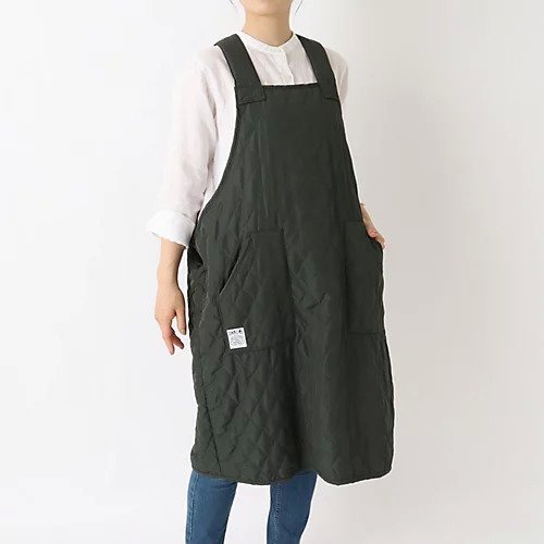 【トゥーワントゥーキッチンストア/212 KITCHEN STORE / GOODS】のキルトカバーオールエプロン CHARCOAL 人気、トレンドファッション・服の通販 founy(ファニー) 　インナー　Inner　キルト　Quilt　スマート　Smart　ダウン　Down　ポケット　Pocket　冬　Winter　 other-1|ID: prp329100004188880 ipo3291000000029604683