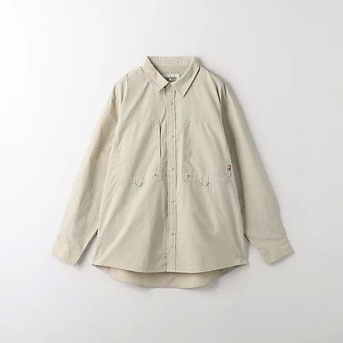 【グリーンレーベルリラクシング/green label relaxing / UNITED ARROWS / MEN】のリップストップ シャツ インテリア・キッズ・メンズ・レディースファッション・服の通販 founy(ファニー) 　ファッション　Fashion　メンズファッション　MEN　アウトドア　Outdoor　サングラス　Sunglasses　定番　Standard　ポケット　Pocket　ヨーク　Yoke　リップ　Lip　ループ　Loop　OFF WHITE|ID: prp329100004188912 ipo3291000000029020543