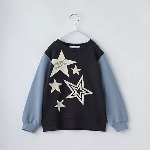 【ザ ショップ ティーケー/THE SHOP TK / KIDS】の【100-160】星さがら刺繍裏毛プルオーバー/洗濯機OK インテリア・キッズ・メンズ・レディースファッション・服の通販 founy(ファニー) https://founy.com/ ファッション Fashion キッズファッション KIDS トップス・カットソー Tops/Tees/Kids おすすめ Recommend スマート Smart |ID: prp329100004188990 ipo3291000000029020785