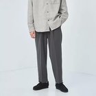 【グリーンレーベルリラクシング/green label relaxing / UNITED ARROWS / MEN】のTRカルゼ 裏起毛 1プリーツ オルマイ パンツ -ウォッシャブル・ストレッチ- DK.GRAY|ID: prp329100004191009 ipo3291000000029466545