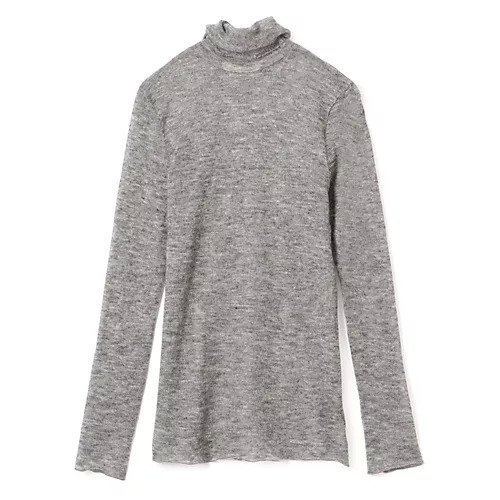 【ビューティフル ピープル/beautiful people】のsoft mohair Jersey turtle neck top インテリア・キッズ・メンズ・レディースファッション・服の通販 founy(ファニー) 　ファッション　Fashion　レディースファッション　WOMEN　ワンピース　Dress　2024年　2024　2024-2025秋冬・A/W　Aw/Autumn/Winter/Fw/Fall/2024-2025　エアリー　Airy　スマート　Smart　モヘア　Mohair　人気　Popularity　top gray|ID: prp329100004194263 ipo3291000000029053718