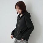 【シューラルー ドレスキップ/SHOO LA RUE / DRESKIP】のラメ裏毛ジップアップパーカー 人気、トレンドファッション・服の通販 founy(ファニー) ファッション Fashion レディースファッション WOMEN トップス・カットソー Tops/Tshirt パーカ Sweats ショルダー Shoulder スウェット Sweat スマート Smart ドロップ Drop ボトム Bottom ポケット Pocket ルーズ Loose エレガント 上品 Elegant thumbnail ブラック|ID: prp329100004195882 ipo3291000000029064840