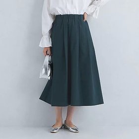 【グリーンレーベル リラクシング / ユナイテッドアローズ/green label relaxing / UNITED ARROWS】のタック ギャザー フレア スカート 人気、トレンドファッション・服の通販 founy(ファニー) ファッション Fashion レディースファッション WOMEN スカート Skirt Aライン/フレアスカート Flared A-Line Skirts おすすめ Recommend ギャザー Gather コンパクト Compact フェミニン Feminine フレア Flare ビジネス 仕事 通勤 Business 秋 Autumn/Fall |ID:prp329100004195885