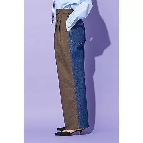 【アンスクリア/INSCRIRE】のHybrid Denim Pants インテリア・キッズ・メンズ・レディースファッション・服の通販 founy(ファニー) https://founy.com/ ファッション Fashion レディースファッション WOMEN パンツ Pants デニムパンツ Denim Pants 2024年 2024 2024-2025秋冬・A/W Aw/Autumn/Winter/Fw/Fall/2024-2025 A/W・秋冬 Aw・Autumn/Winter・Fw・Fall-Winter デニム Denim 人気 Popularity 今季 This Season |ID: prp329100004195898 ipo3291000000029064907