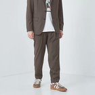 【グリーンレーベルリラクシング/green label relaxing / UNITED ARROWS / MEN】のウォッシャブル TWサージ 2プリーツ ユーティリティパンツ イージーパンツ -ストレッチ・防シワ- MD.BROWN|ID: prp329100004196025 ipo3291000000029065437