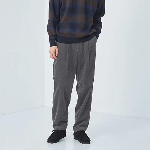 【グリーンレーベルリラクシング/green label relaxing / UNITED ARROWS / MEN】のTHICK コーデュロイ パンツ インテリア・キッズ・メンズ・レディースファッション・服の通販 founy(ファニー) 　ファッション　Fashion　メンズファッション　MEN　ボトムス　Bottoms/Men　コーデュロイ　Corduroy　シンプル　Simple　スウェット　Sweat　チェック　Check　フラップ　Flap　フロント　Front　ボーダー　Border　ポケット　Pocket　リラックス　Relax　A/W・秋冬　Aw・Autumn/Winter・Fw・Fall-Winter　MD.GRAY|ID: prp329100004196026 ipo3291000000029065445