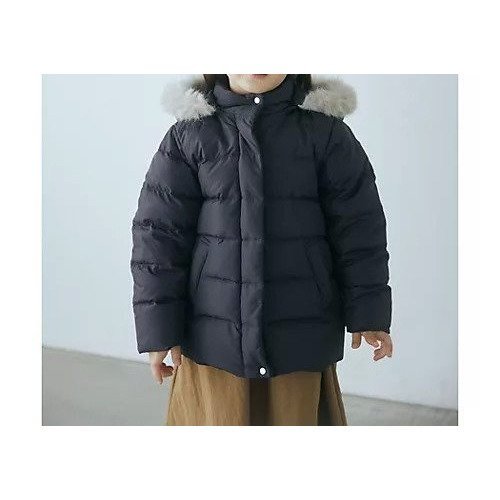 【グリーンレーベルリラクシング/green label relaxing / UNITED ARROWS / KIDS】のガールズダウンコート / キッズ 100cm-130cm インテリア・キッズ・メンズ・レディースファッション・服の通販 founy(ファニー) 　ファッション　Fashion　キッズファッション　KIDS　インナー　Inner　秋　Autumn/Fall　ショート　Short　スタンド　Stand　ダウン　Down　フェイクファー　Faux Fur　冬　Winter　2024年　2024　2024-2025秋冬・A/W　Aw/Autumn/Winter/Fw/Fall/2024-2025　DK.GRAY|ID: prp329100004196055 ipo3291000000029065651