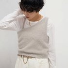 【リエミラー/Rie Miller】のアシメトリーニットビスチェ 人気、トレンドファッション・服の通販 founy(ファニー) ファッション Fashion レディースファッション WOMEN トップス・カットソー Tops/Tshirt ニット Knit Tops ビスチェ Bustier 2024年 2024 2024-2025秋冬・A/W Aw/Autumn/Winter/Fw/Fall/2024-2025 おすすめ Recommend アシメトリー Asymmetry 防寒 Cold Protection thumbnail ライトグレー|ID: prp329100004197409 ipo3291000000029077112