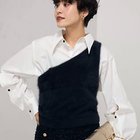 【リエミラー/Rie Miller】のアシメトリーニットビスチェ 人気、トレンドファッション・服の通販 founy(ファニー) ファッション Fashion レディースファッション WOMEN トップス・カットソー Tops/Tshirt ニット Knit Tops ビスチェ Bustier 2024年 2024 2024-2025秋冬・A/W Aw/Autumn/Winter/Fw/Fall/2024-2025 おすすめ Recommend アシメトリー Asymmetry 防寒 Cold Protection thumbnail ブラック|ID: prp329100004197409 ipo3291000000029077113