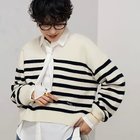 【ノーリーズ/NOLLEY'S】のロゴ刺繍入りVネックプルオーバーニット 人気、トレンドファッション・服の通販 founy(ファニー) ファッション Fashion レディースファッション WOMEN トップス・カットソー Tops/Tshirt ニット Knit Tops プルオーバー Pullover Vネック V-Neck 2024年 2024 2024-2025秋冬・A/W Aw/Autumn/Winter/Fw/Fall/2024-2025 おすすめ Recommend インナー Inner thumbnail ホワイト系その他4|ID: prp329100004197413 ipo3291000000029077134