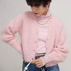 【ノーリーズ/NOLLEY'S】のアルパカブレンドへアリーVネックカーディガン 人気、トレンドファッション・服の通販 founy(ファニー) ファッション Fashion レディースファッション WOMEN トップス・カットソー Tops/Tshirt カーディガン Cardigans Vネック V-Neck 2024年 2024 2024-2025秋冬・A/W Aw/Autumn/Winter/Fw/Fall/2024-2025 おすすめ Recommend カーディガン Cardigan ショート Short パール Pearl thumbnail ベビーピンク|ID: prp329100004197420 ipo3291000000029077190