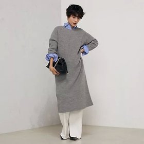 【ノーリーズ/NOLLEY'S】 ウォッシャブルカールカール求心柄ニットワンピース人気、トレンドファッション・服の通販 founy(ファニー) ファッション Fashion レディースファッション WOMEN ワンピース Dress ニットワンピース Knit Dresses 2024年 2024 2024-2025秋冬・A/W Aw/Autumn/Winter/Fw/Fall/2024-2025 おすすめ Recommend シンプル Simple ストレート Straight フィット Fit 人気 Popularity 年末年始 The Year-End And New Year Holidays |ID:prp329100004197444