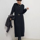 【ノーリーズ/NOLLEY'S】のウォッシャブルカールカール求心柄ニットワンピース 人気、トレンドファッション・服の通販 founy(ファニー) ファッション Fashion レディースファッション WOMEN ワンピース Dress ニットワンピース Knit Dresses 2024年 2024 2024-2025秋冬・A/W Aw/Autumn/Winter/Fw/Fall/2024-2025 おすすめ Recommend シンプル Simple ストレート Straight フィット Fit 人気 Popularity 年末年始 The Year-End And New Year Holidays thumbnail チャコールグレー|ID: prp329100004197444 ipo3291000000029077370