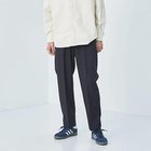 【グリーンレーベルリラクシング/green label relaxing / UNITED ARROWS / MEN】のメランジ ツイル ワイド ユーティリティパンツ イージーパンツ -ストレッチ・防シワ- NAVY|ID: prp329100004197762 ipo3291000000029078507