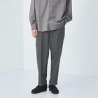 【グリーンレーベルリラクシング/green label relaxing / UNITED ARROWS / MEN】のメランジ ツイル ワイド ユーティリティパンツ イージーパンツ -ストレッチ・防シワ- DK.GRAY|ID: prp329100004197762 ipo3291000000029078508