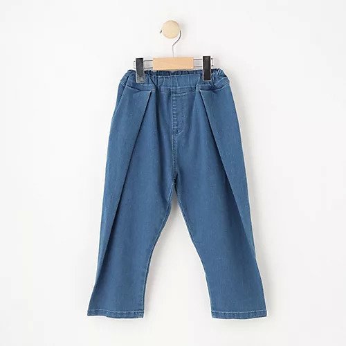 【シューラルー/SHOO LA RUE / KIDS】の【110-140cm/男女兼用】ストレッチデニムタックパンツ インテリア・キッズ・メンズ・レディースファッション・服の通販 founy(ファニー) 　ファッション　Fashion　キッズファッション　KIDS　ボトムス　Bottoms/Kids　おすすめ　Recommend　ストレッチ　Stretch　スマート　Smart　デニム　Denim　ポケット　Pocket　レギンス　Leggings　ブルー|ID: prp329100004197798 ipo3291000000029593271