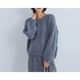 【グリーンレーベル リラクシング / ユナイテッドアローズ/green label relaxing / UNITED ARROWS】の【別注】SESAMY ニット プルオーバー 人気、トレンドファッション・服の通販 founy(ファニー) ファッション Fashion レディースファッション WOMEN トップス・カットソー Tops/Tshirt ニット Knit Tops プルオーバー Pullover 秋 Autumn/Fall カットソー Cut And Sew カーディガン Cardigan デニム Denim フェミニン Feminine フランス France 別注 Special Order モヘヤ Mohair リラックス Relax 冬 Winter おすすめ Recommend |ID:prp329100004199342