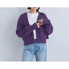 【グリーンレーベル リラクシング / ユナイテッドアローズ/green label relaxing / UNITED ARROWS】の【別注】ポケット ニット カーディガン PURPLE|ID:prp329100004199349