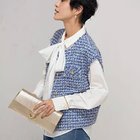 【ノーリーズ/NOLLEY'S】の《セットアップ対応》カラーツイードショートジレ 人気、トレンドファッション・服の通販 founy(ファニー) ファッション Fashion レディースファッション WOMEN アウター Coat Outerwear トップス・カットソー Tops/Tshirt ベスト/ジレ Gilets/Vests 2024年 2024 2024-2025秋冬・A/W Aw/Autumn/Winter/Fw/Fall/2024-2025 セットアップ Set Up タイトスカート Tight Skirt タートルネック Turtleneck ツイード Tweed デニム Denim エレガント 上品 Elegant 年末年始 The Year-End And New Year Holidays thumbnail ブルー系その他|ID: prp329100004199360 ipo3291000000029093223