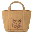 【メゾン キツネ/MAISON KITSUNE】のFOX HEAD MINI TOTE CHESNUT|ID:prp329100004199411