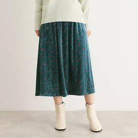 【ローラアシュレイ/LAURA ASHLEY】の【ベルベット】ランナム柄フレアスカート 人気、トレンドファッション・服の通販 founy(ファニー) ファッション Fashion レディースファッション WOMEN スカート Skirt Aライン/フレアスカート Flared A-Line Skirts A/W・秋冬 Aw・Autumn/Winter・Fw・Fall-Winter シンプル Simple ストレッチ Stretch スマート Smart フレア Flare ベルベット Velvet ポケット Pocket |ID:prp329100004201112