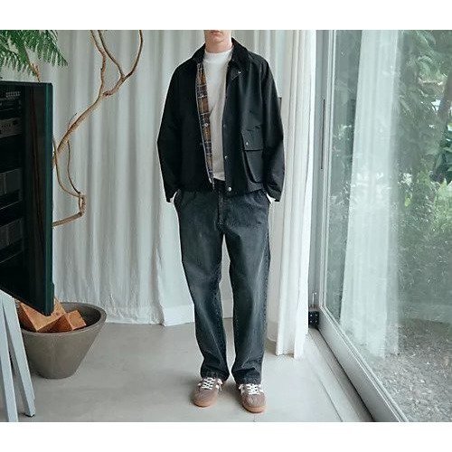 【グリーンレーベルリラクシング/green label relaxing / UNITED ARROWS / MEN】のパイプドステム デニム スラックス パンツ インテリア・キッズ・メンズ・レディースファッション・服の通販 founy(ファニー) 　ファッション　Fashion　メンズファッション　MEN　ボトムス　Bottoms/Men　ストレート　Straight　スラックス　Slacks　デニム　Denim　定番　Standard　パターン　Pattern　ブリーチ　Bleach　プリーツ　Pleats　おすすめ　Recommend　日本製　Made In Japan　エレガント 上品　Elegant　MD.GRAY|ID: prp329100004207319 ipo3291000000029154393