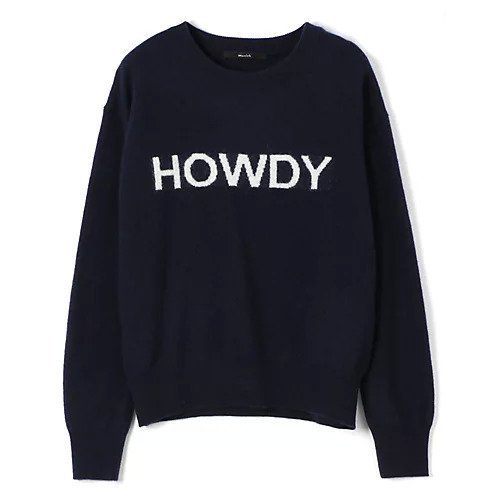 【ミューニック/Munich】のsuper fine merino wool HOWDY tops インテリア・キッズ・メンズ・レディースファッション・服の通販 founy(ファニー) 　ファッション　Fashion　レディースファッション　WOMEN　トップス・カットソー　Tops/Tshirt　ベーシック　Basic　ネイビー|ID: prp329100004208842 ipo3291000000029180438