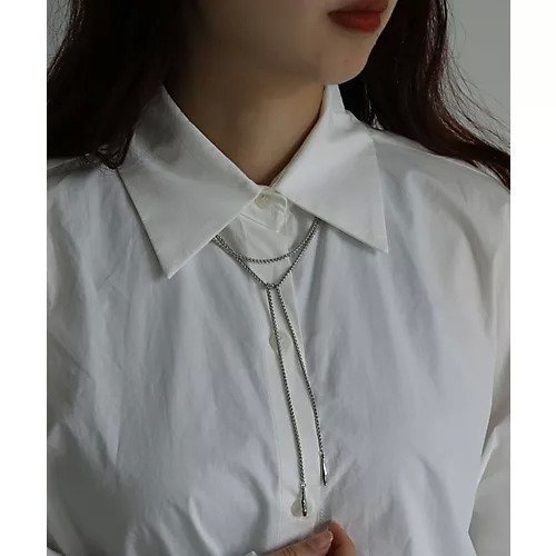 【コレカラ/collecala】のロープチェーンラリエット/ロングネックレス 人気、トレンドファッション・服の通販 founy(ファニー) 　ファッション　Fashion　レディースファッション　Fashion for Women　ジュエリー　Jewelry　ネックレス　Necklaces & Pendants　おすすめ　Recommended / Our Picks　アクセサリー　Fashion Accessories　カットソー　Cut and Sewn Top　タートルネック　Turtleneck, High Neck　チェーン　Chain, Chain Strap　ネックレス　Necklace, Pendant Necklace　フロント　Front, Front Design　ロング　Long, Long-Length　other-2|ID: prp329100004208899 ipo3291000000031284785