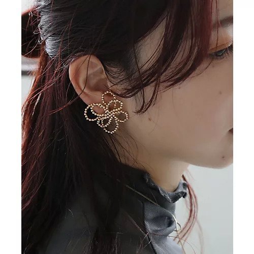 【コレカラ/collecala】のビーズフラワーピアス インテリア・キッズ・メンズ・レディースファッション・服の通販 founy(ファニー) ファッション Fashion レディースファッション Fashion for Women おすすめ Recommended / Our Picks オケージョン Occasion Wear ゴールド|ID: prp329100004208908 ipo3291000000029180847