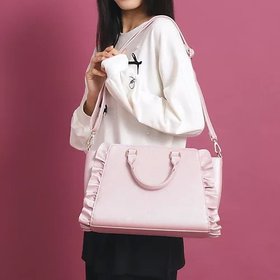 【ピンク ラテ/PINK-latte / KIDS】の【推し活】2WAYフリルバッグ 人気、トレンドファッション・服の通販 founy(ファニー) ファッション Fashion キッズファッション KIDS フリル Frills ポケット Pocket |ID:prp329100004208980