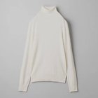 【ユナイテッドアローズ/UNITED ARROWS】のリブ タートルネック ニット WHITE|ID:prp329100004210272