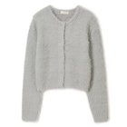 【アモーメント/AMOMENTO】のSHAGGY KNIT CARDIGAN LIGHT MINT|ID:prp329100004210277