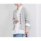 【ユナイテッドアローズ/UNITED ARROWS】のフラッフィ Vネック カーディガン LT.GRAY|ID:prp329100004210280