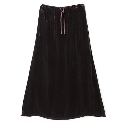 【アモーメント/AMOMENTO】のVELVET DRAWSTRING LONG SKIRT インテリア・キッズ・メンズ・レディースファッション・服の通販 founy(ファニー) 　ファッション　Fashion　レディースファッション　WOMEN　スカート　Skirt　ロングスカート　Long Skirt　2024年　2024　2024-2025秋冬・A/W　Aw/Autumn/Winter/Fw/Fall/2024-2025　クラシカル　Classical　バランス　Balance　ベルベット　Velvet　リラックス　Relax　ロング　Long　DARK BROWN|ID: prp329100004210286 ipo3291000000029192425