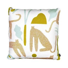 【カウニステ/kauniste / GOODS】のクッションカバー Safari 人気、トレンドファッション・服の通販 founy(ファニー) イラスト Illustration クッション Cushion ヒョウ Leopard プリント Print |ID:prp329100004210383