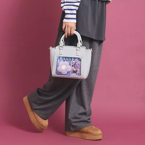 【ピンク ラテ/PINK-latte / KIDS】の【推し活】ぬいフリルバッグ 人気、トレンドファッション・服の通販 founy(ファニー) 　ファッション　Fashion　キッズファッション　KIDS　クッション　Cushion　チャーム　Charm　フリル　Frills　ポケット　Pocket　 other-1|ID: prp329100004210477 ipo3291000000029592297