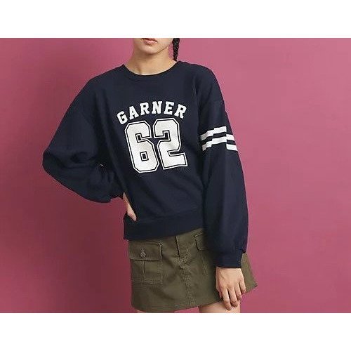 【ピンク ラテ/PINK-latte / KIDS】のナンバリングデザインプルオーバー 人気、トレンドファッション・服の通販 founy(ファニー) 　ファッション　Fashion　キッズファッション　KIDS　トップス・カットソー　Tops/Tees/Kids　A/W・秋冬　Aw・Autumn/Winter・Fw・Fall-Winter　おすすめ　Recommend　サンダル　Sandals　ショート　Short　シンプル　Simple　スニーカー　Sneakers　デニム　Denim　プリント　Print　定番　Standard　 other-1|ID: prp329100004210481 ipo3291000000029193868